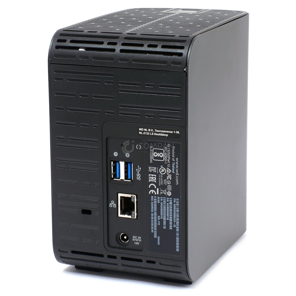 WDBVBZ0080JCH WESTERN DIGITAL MY CLOUD EX2 ULTRA 8TB ( 2 X 4 TB SATA)